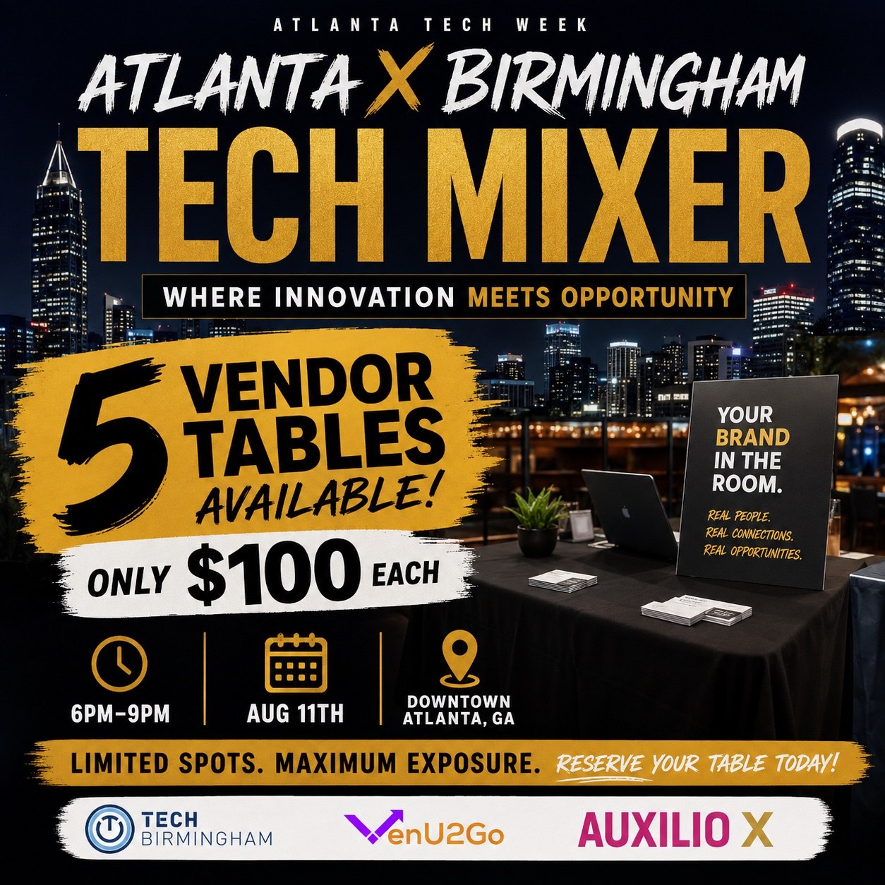 Atlanta x Birmingham Tech Mixer